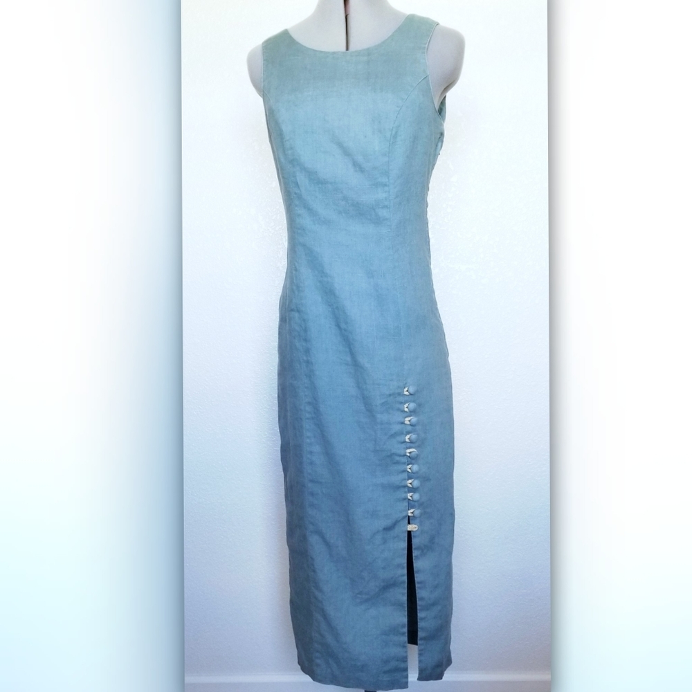 Carole Little Dresses Vintage Linen Dress Size 6